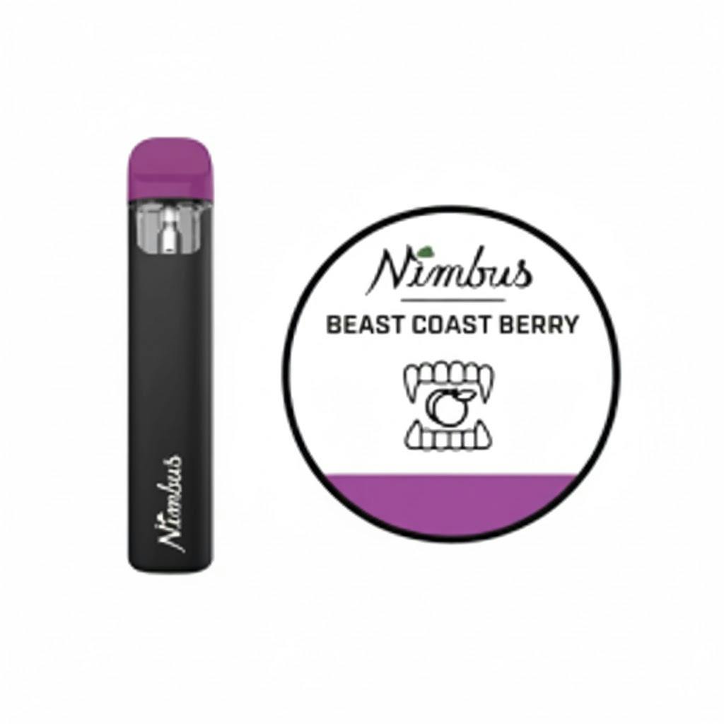 Beast Coast Berry Disposable 0.5g - 0.5g | Nimbus Vaporizers