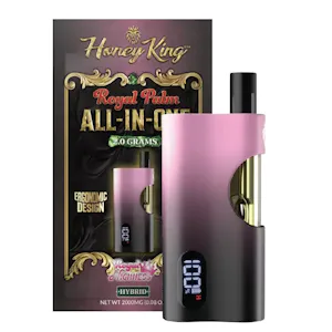 Vapes/Carts | Honey King | Sativa | Honey King Royal Palm | Mango Haze | 2g AIO - 2g Vapes/Carts | Honey King | Sativa | Honey King Royal Palm | Mango Haze | 2g AIO - 2g