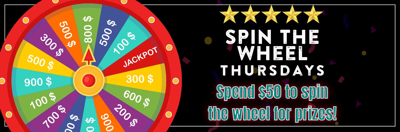 Spin the Wheel Thursdays!