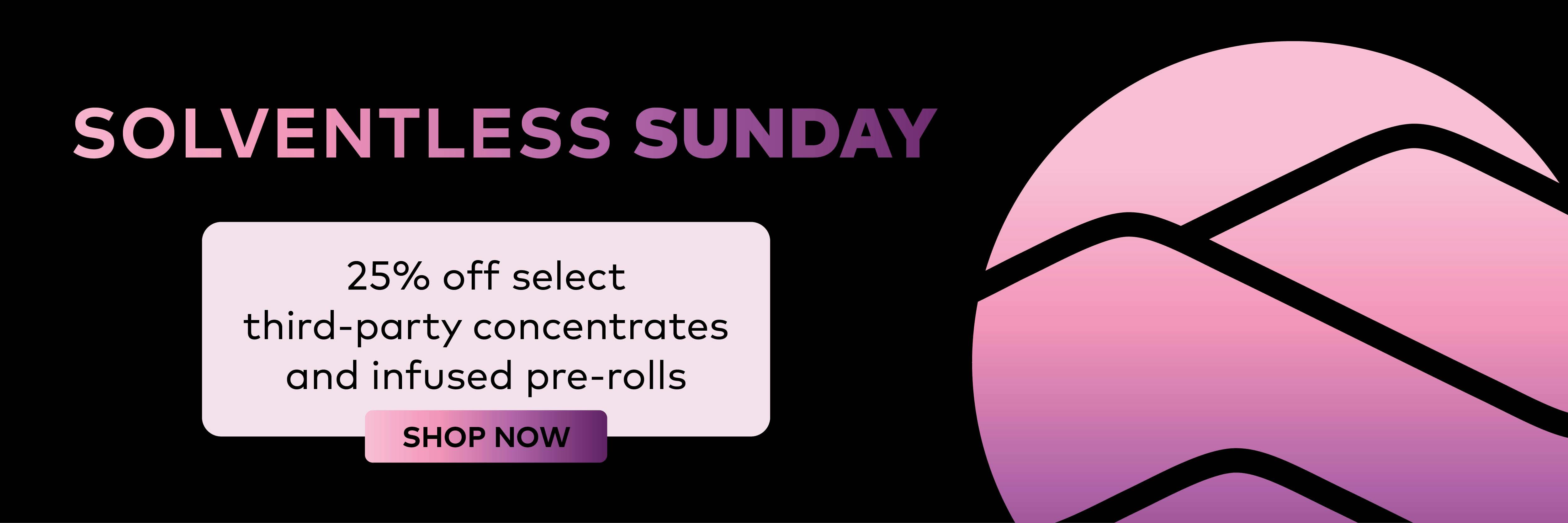 Solventless Sunday