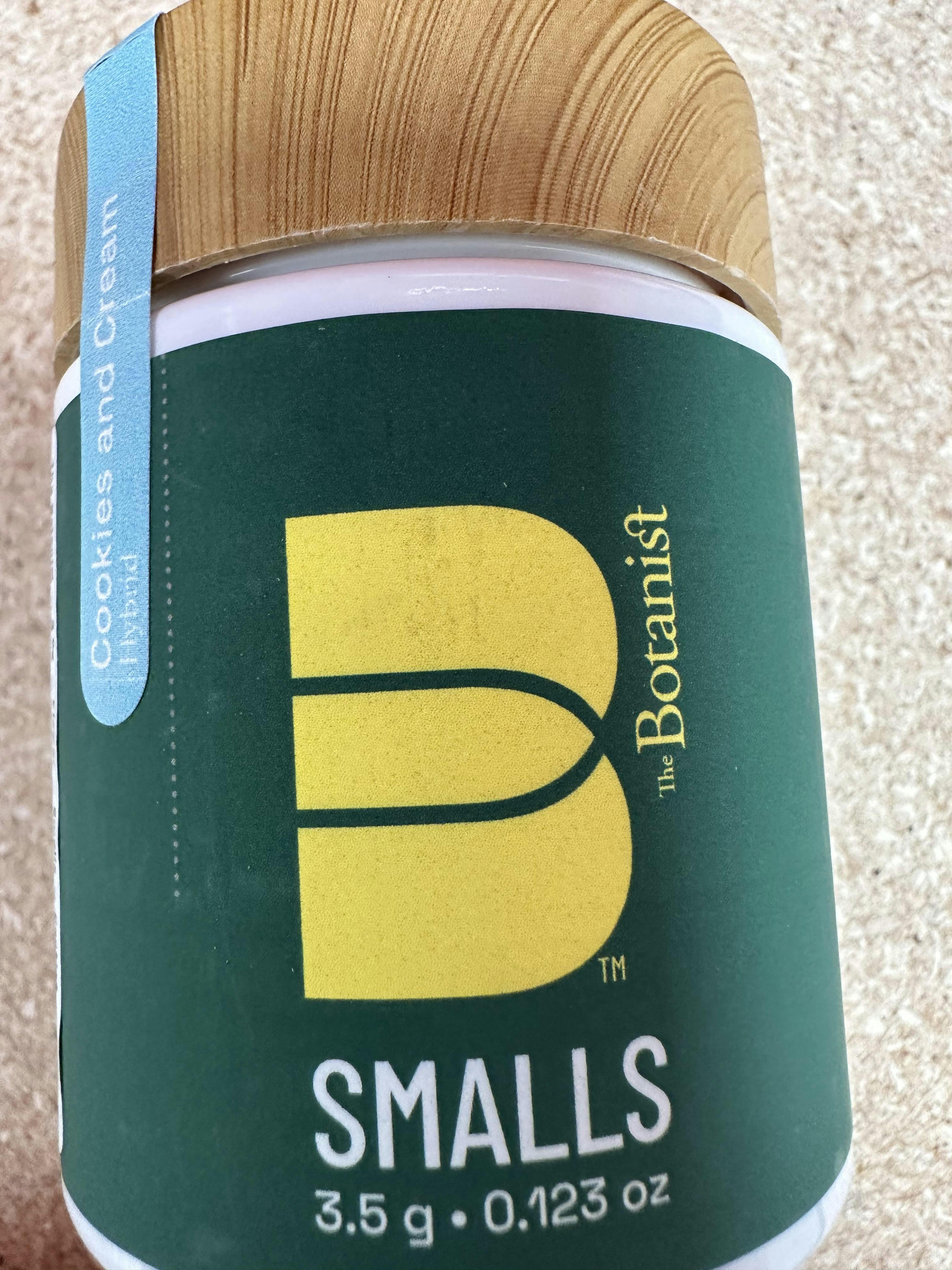 Botanist Cookies and Cream Small Buds 3.5g 3.5g Flower New Brunswick, NJ Leaf Haus