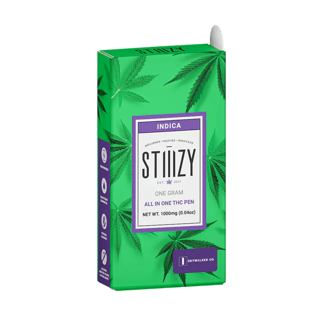 Stiiizy All in One Skywalker OG - Disposable Vape Pen 1g STIIIZY Indica Vaporizers in Studio City | WHTC LA Stiiizy All in One Skywalker OG - Disposable Vape Pen 1g STIIIZY Indica Vaporizers in Studio City | WHTC LA