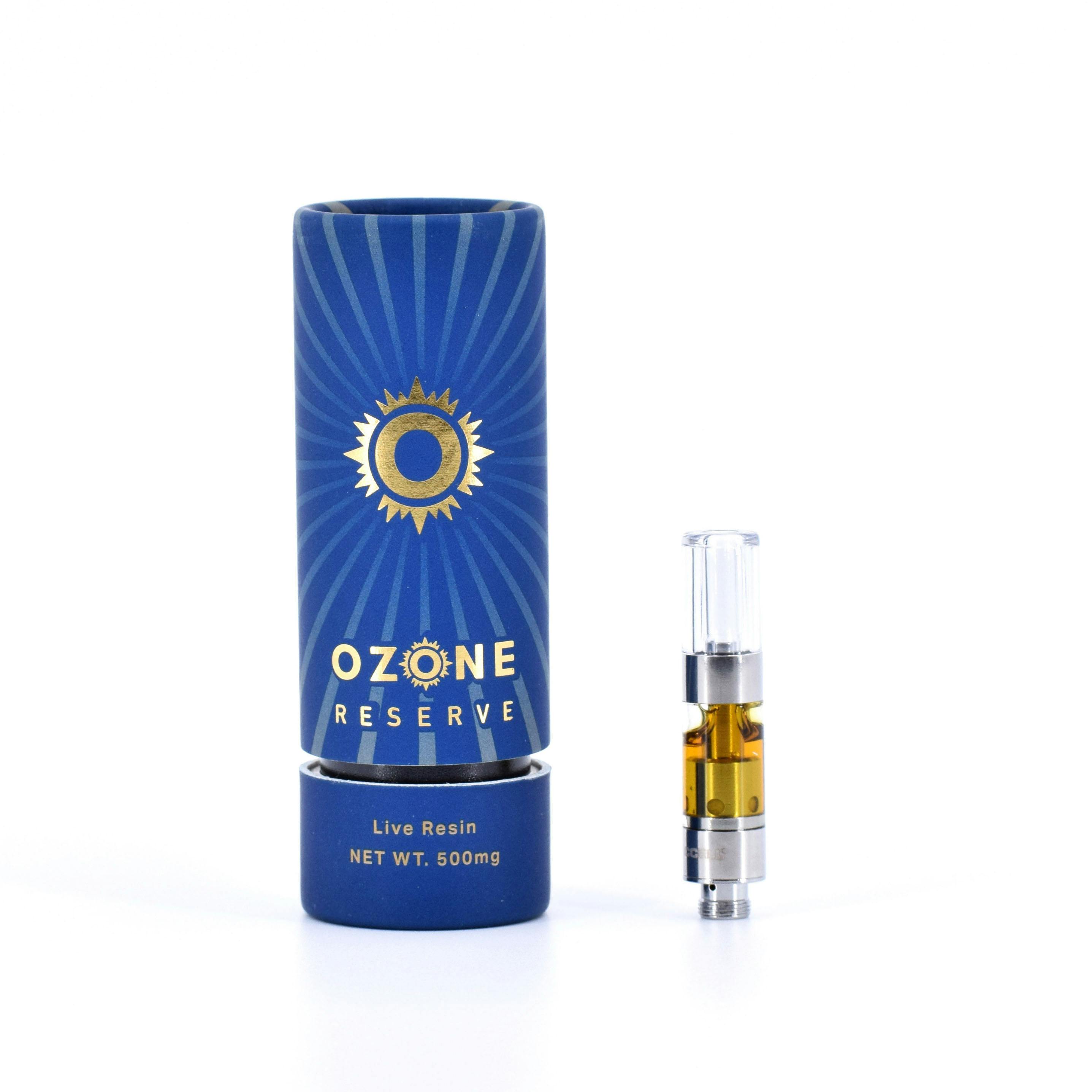 Shop adult-use GG4 Live Resin Cartridge - 0.5g Vaporizers by Ozone Reserve, Collinsville, IL