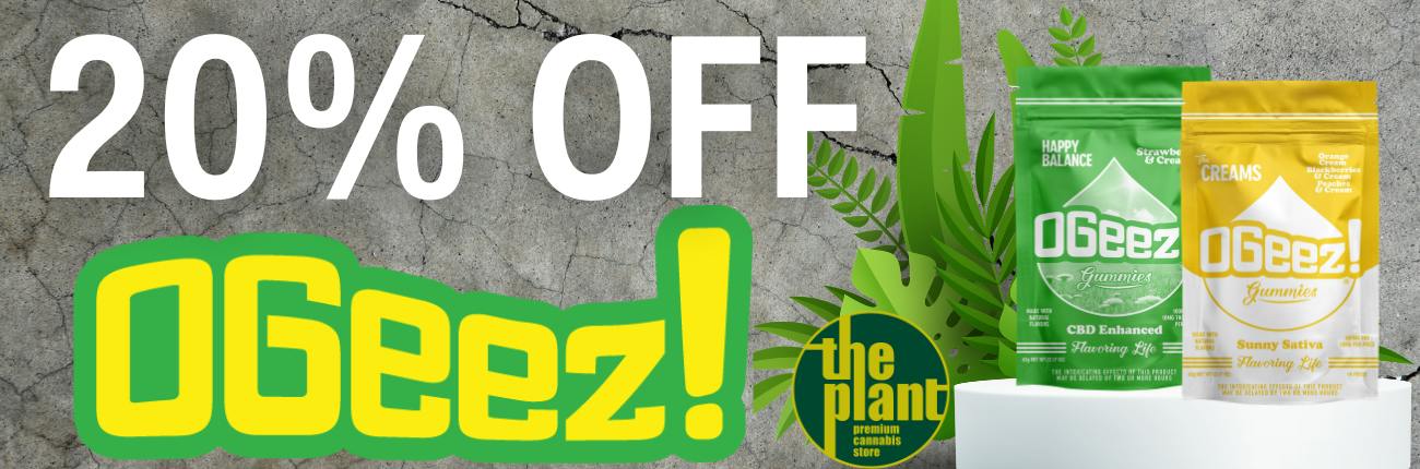 20% OFF OGEEZ!