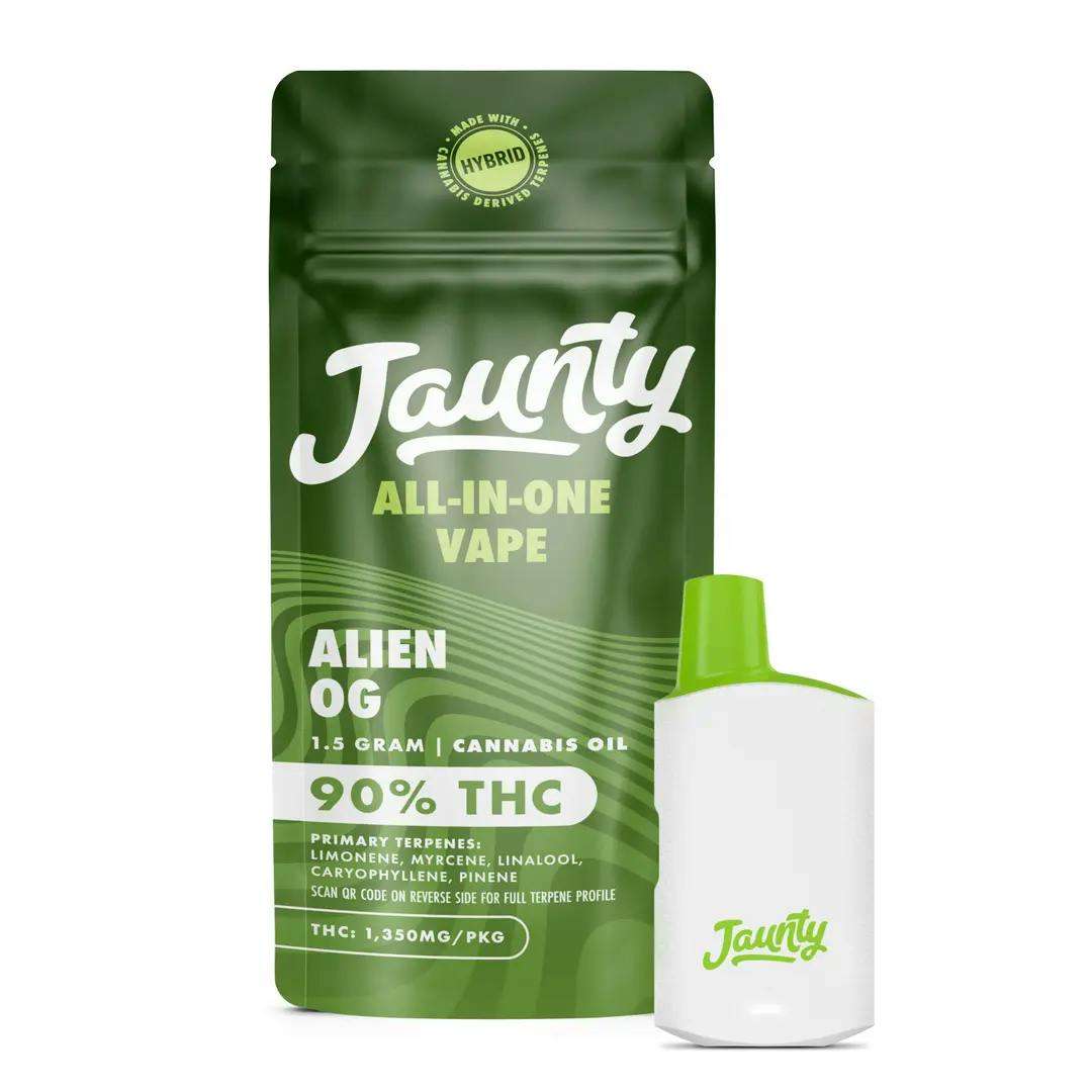 Jaunty - Northern Lights - 1.5g All in One Disposable Vape - 1.5g | Jaunty  Vaporizers