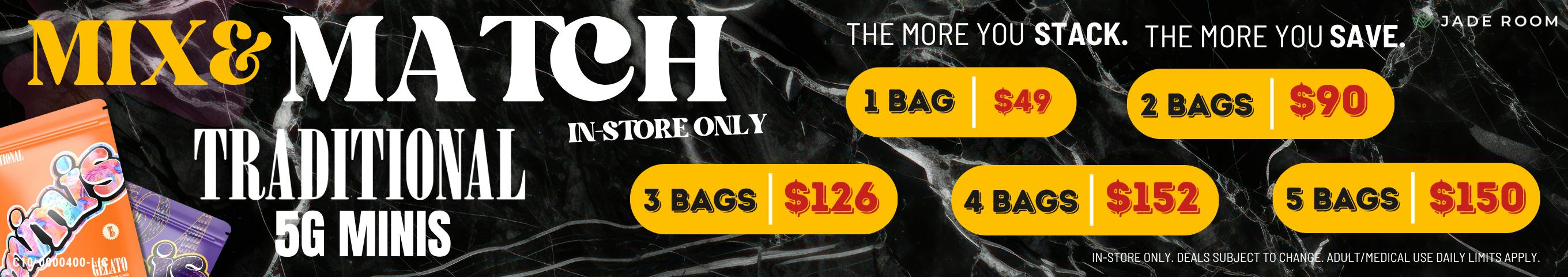 Traditional Mini's - Buy More, Save More!