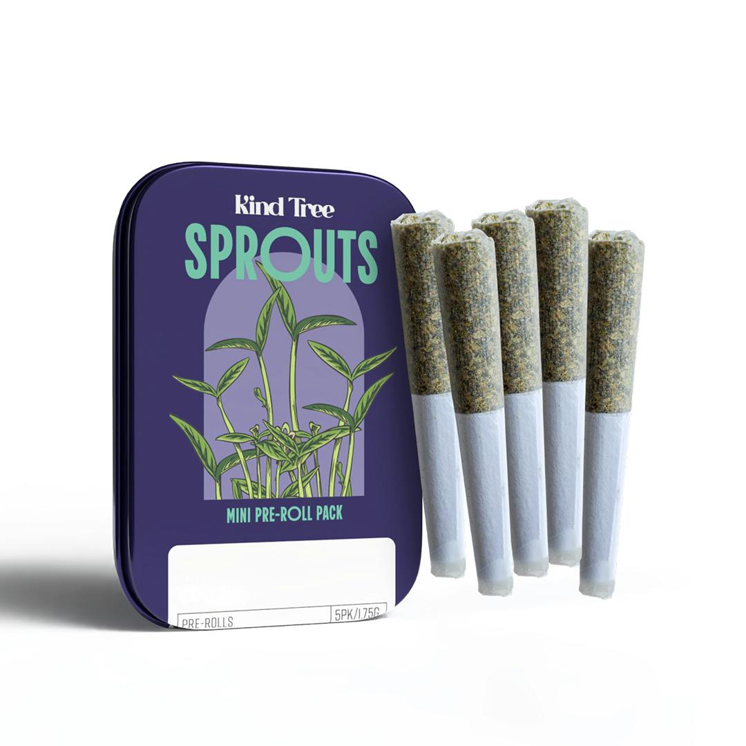 KAIZEN | 5-PACK | 0.5G EACH - 2.5g | Pre Rolls | GARDEN GREENS