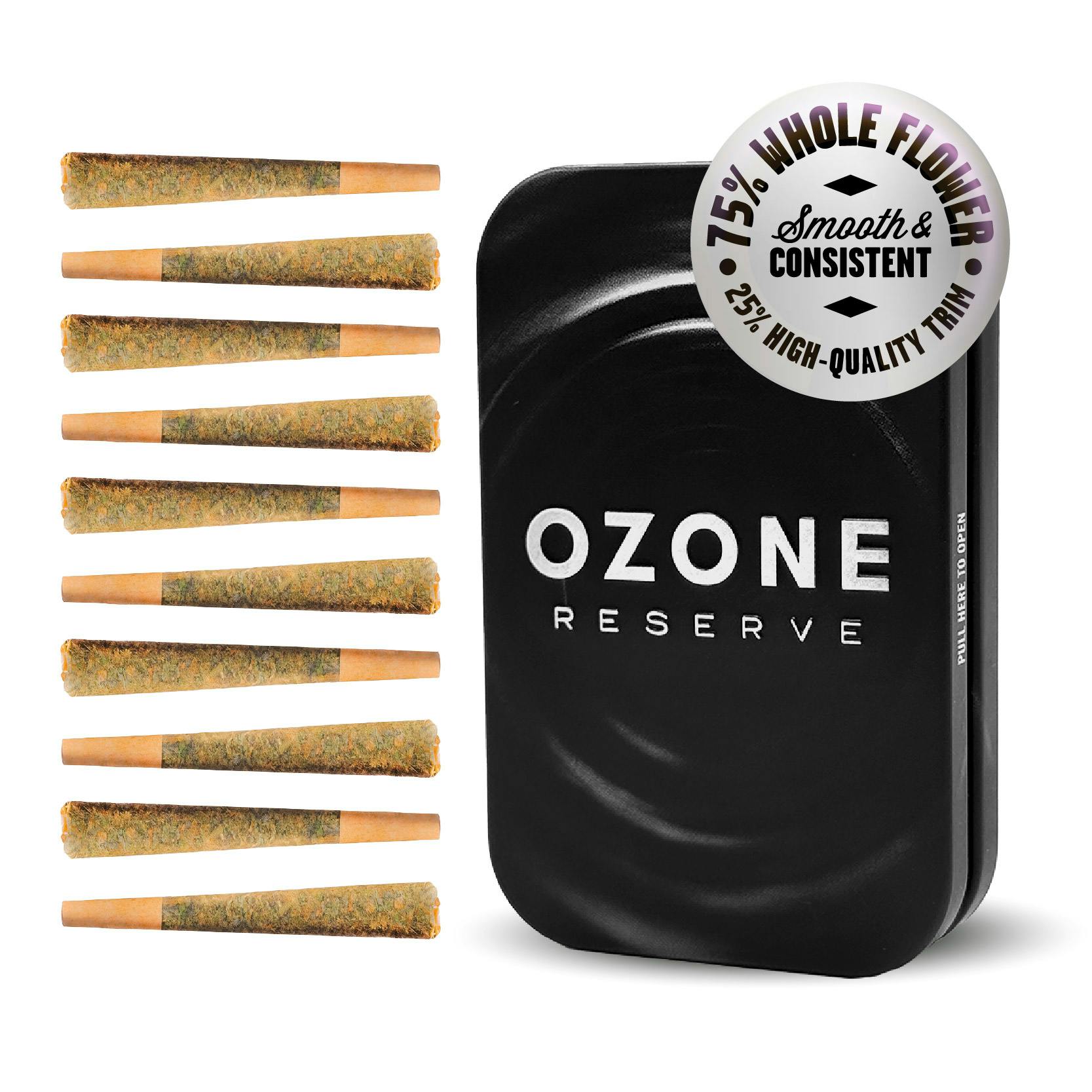 GOLDEN LEMONS | 5PK | 2.5G - 2.5g | Pre Rolls | OZONE | SilverLeaf